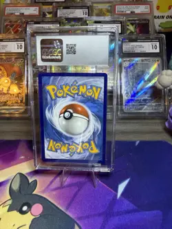 CGC Grade 8 Snom Shiny SV033/SV122 Shining Fates English Pokemon TCG - Image 2