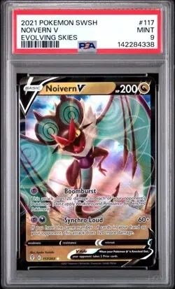 Noivern V 117/203 PSA 9 MINT Pokemon 2021 Sword & Shield Evolving Skies - Image 1