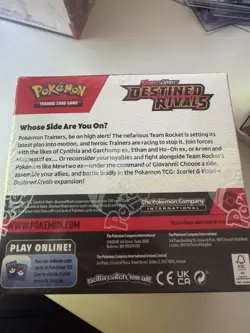Pokemon TCG Destined Rivals Booster Box Sealed 36 Packs New - Image 2
