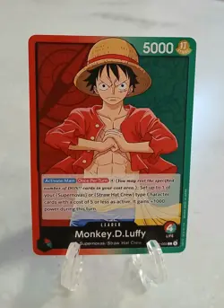 One Piece - Monkey.D.Luffy Romance Dawn OP01 - OP01-003 LEADER TCG ENGLISH NM - Image 2