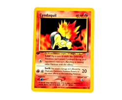 2000 Vintage Pokemon Neo Genesis 1st Edition Card 56 Cyndaquil NM Condition - Image 1