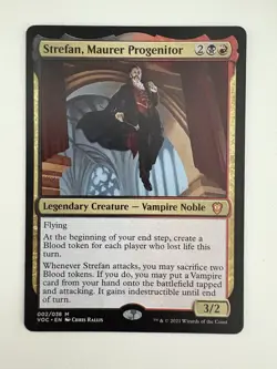 Strefan Maurer Progenitor MTG Magic the Gathering Card NM Near Mint VOC - Image 1