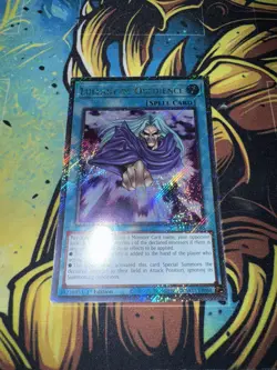 RA04-EN085 Lullaby of Obedience Platinum Secret Rare Card 1st Edition (YuGiOh!) - Image 1