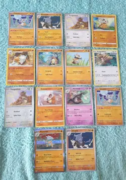CUBONE, MAROWAK, & KANGASKHAN BUNDLE OF POKEMON CARDS - Image 1