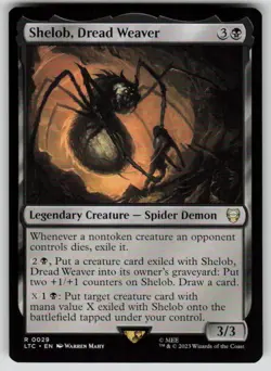 Shelob, Dread Weaver Commander: The Lord of the Rings 29 MTG NM - Image 1