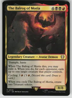The Balrog of Moria Normal R The Lord of the Rings 46 NM - Image 1