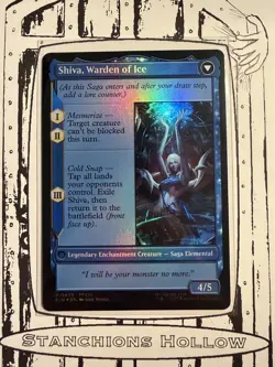 MTG Jill, Shiva's Dominant (Extended Art) - FINAL FANTASY (FIN) R 0438 NM *Foil* - Image 2