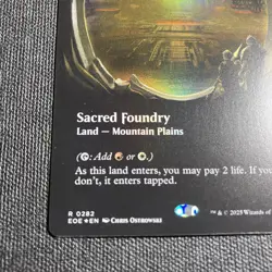Sacred Foundry #282 Foil - Edge of Eternities - Image 5