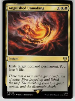 Anguished Unmaking Normal R Commander: The Lord of the Rings 265 NM - Image 1