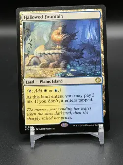 MTG Lorwyn Eclipsed ~ Hallowed Fountain Regular Rare #265 - Image 1