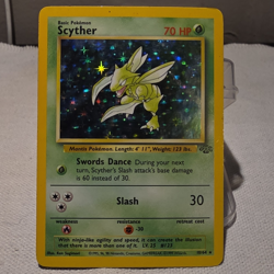 Nintendo Scyther 10/64 Jungle Holo Rare 1999 EN Basic 70HP Pokemon TCG - Image 1