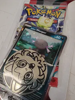 Pokemon TCG - Scarlet&Violet- Obsidian Flame - Checklane Blister Sealed! Wooper - Image 2