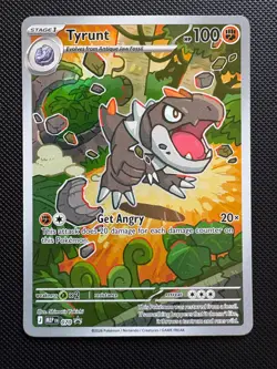 Tyrunt 070 Full Art Black Star Promo Pokemon Perfect Order NM - Image 1