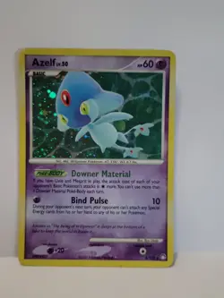 Pokemon Azelf Holo Rare 4/123 Mysterious Treasures Holo 2007 - Image 1