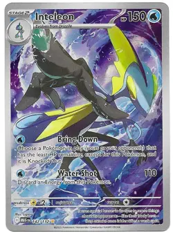 Pokemon Inteleon - ME01: Mega Evolution 142/132 Holo Illustration Rare - Image 1