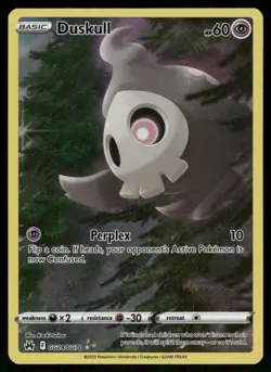 2023 Duskull GG28/GG70 Ultra Rare Holo NM Crown Zenith: Galarian Gallery Pokemon - Image 1