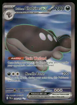 2023 Paldean Clodsire ex - 244/193 Ultra Rare Holo NM Paldea Evolved Pokemon - Image 1