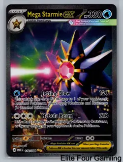Mega Starmie ex 118/088 Holo Special Illustration Rare Perfect Order Pokemon NM - Image 1