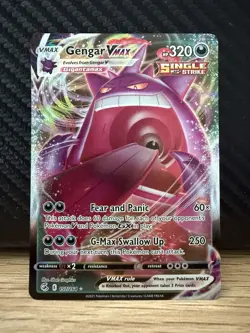 Gengar VMAX 157/264 Pokemon Fusion Strike NM - Image 1
