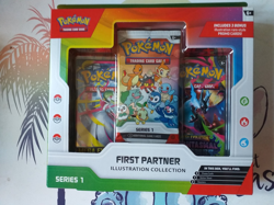 Pokemon TCG : FIRST PARTNER ILLUSRATION COLLECTION BOX - NEW & SEALED - Image 1