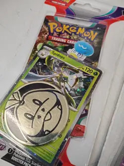 Pokemon TCG SCARLET & VIOLET SPIDOPS & ESPATHRA Checklane 2 Sealed Blister Packs - Image 3