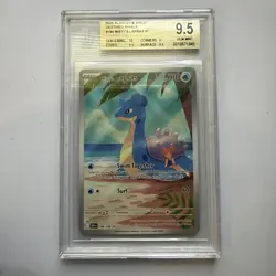 Pokemon TCG Misty's Lapras Destined Rivals 194/182 BGS 9.5 - Image 1