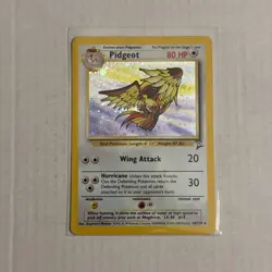Pokemon Pidgeot Base Set 2 Holo Rare 14/130 WOTC. Pk002034 - Image 1