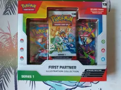 Pokemon TCG : FIRST PARTNER ILLUSRATION COLLECTION BOX - NEW & SEALED - Image 1