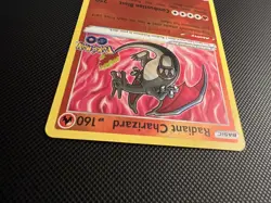 Pokemon TCG Radiant Charizard 011/078 Pokemon GO Radiant Rare Holo English - Image 2