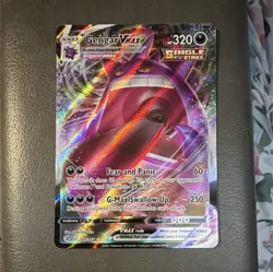 Pokemon TCG Gengar VMAX Ultra Rare Holo 320HP Fusion Strike 157/264 ENG - Image 1