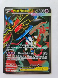 Pokemon Mega Floette ex 101/086 Ultra Rare ME02: Chaos Rising (C2) - Image 1