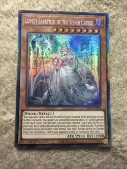 Yu-Gi-Oh TCG Lovely Labrynth of the Silver Castle Quarter Century Secret Rare NM - Image 1