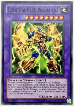 LCGX-EN066 Elemental HERO Plasma Vice - Common Unlimited Near Mint YuGiOh Card - Image 1