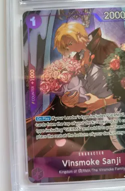One Piece TCG - Legacy Of The Master: Vinsmoke Sanji (OP10-063) - CGC MINT 9 - Image 4