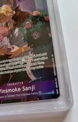 One Piece TCG - Legacy Of The Master: Vinsmoke Sanji (OP10-063) - CGC MINT 9 - Image 5