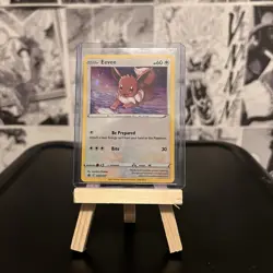Eevee SWSH127 SWSH: Sword & Shield Promo Cards Cosmo Holo (LP) - Image 1