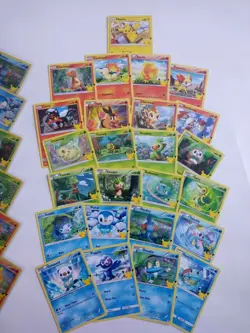 25th Anniversary Complete Set 50 McDonald Cards 25 HOLO & 25 Non-HOLO NM - Image 3