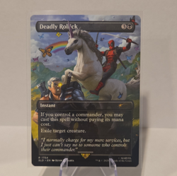Wizards of the Coast MTG Deadly Rollick Secret Lair 1754 Regular Rare EN Black - Image 1