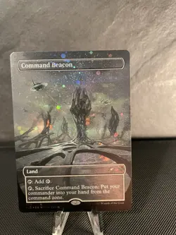 Command Beacon (Borderless) (Galaxy Foil) Secret Lair Drop Foil - Image 1