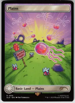 MTG Plains () Normal NM Secret Lair Drop Series Magic 1939 - Image 1