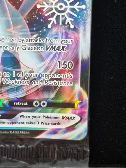 Pokemon TCG Glaceon VMAX 041/203 - Holiday Calendar Stamp 2023 - Sealed NM - Image 5