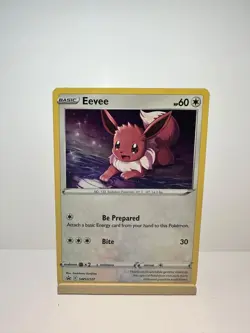 Eevee SWSH127 Holo Promo Sword & Shield Promo Pokemon Near Mint - Image 1