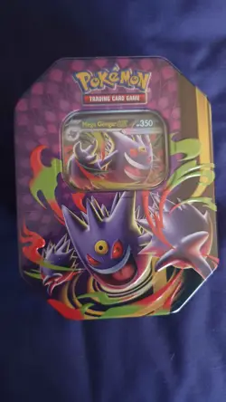 Pokemon TCG: Mega Moonlit Tin — Mega Gengar ex - Image 1