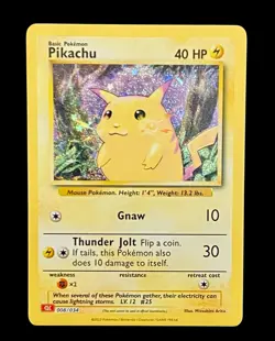 Pokemon Pikachu #008/034 CLC: Trading Card Game Classic (Read Description) 🔥 - Image 2