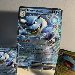 Blooming Waters Pokemon 151 Promo Blastoise Venusaur Squirtle Bulbasaur w/ JUMBO - Image 2