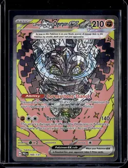 Pokemon SV: Prismatic Evolutions Cornerstone Mask Ogerpon ex 160/131 - Image 1