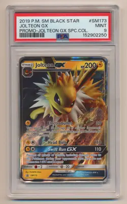 PSA 9 Pokemon Black Star Promo Holo Jolteon GX #SM173 MINT Condition! - Image 1