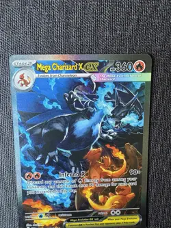 Pokemon Mega Charizard X EX 125/094 Evolutions Full Art Holo Rare English - Image 3