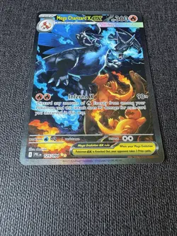 Pokemon Mega Charizard X EX 125/094 Evolutions Full Art Holo Rare English - Image 4
