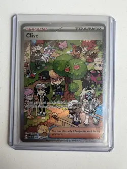 Pokemon Clive (236/091) / Special Illustration Rare - SV: Paldean Fates NM - Image 3